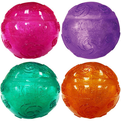 Kong Squeezz Crackle Ball   ,  7  (,  2)