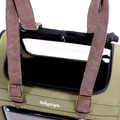 Ibiyaya  -      6  Portico Mixed-fabric Pet Transporter,    (,  8)