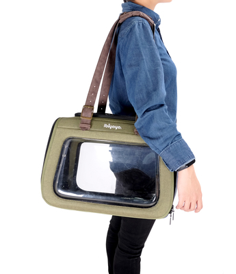 Ibiyaya  -      6  Portico Mixed-fabric Pet Transporter,    (,  9)