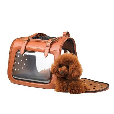 Ibiyaya  -      6  Portico Deluxe Leather Pet Transporter,     (,  3)