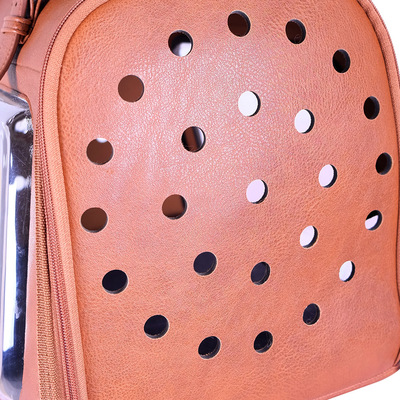 Ibiyaya  -      6  Portico Deluxe Leather Pet Transporter,     (,  8)