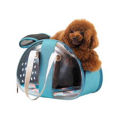 Ibiyaya  -     The Bubble Hotel Semi-transparent Pet Carrier -Turquoise (,  6)