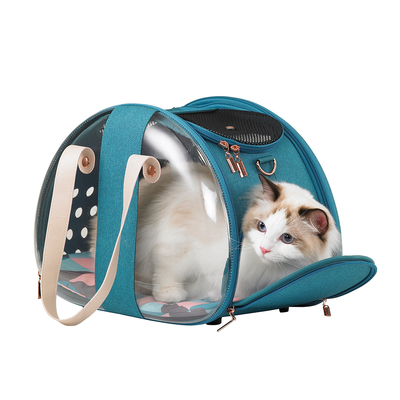 Ibiyaya  -     The Bubble Hotel Semi-transparent Pet Carrier -Turquoise (,  7)