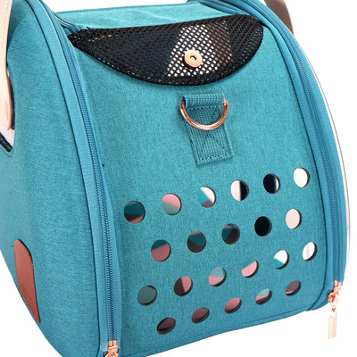 Ibiyaya  -     The Bubble Hotel Semi-transparent Pet Carrier -Turquoise (,  12)