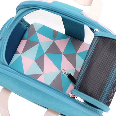 Ibiyaya  -     The Bubble Hotel Semi-transparent Pet Carrier -Turquoise (,  14)