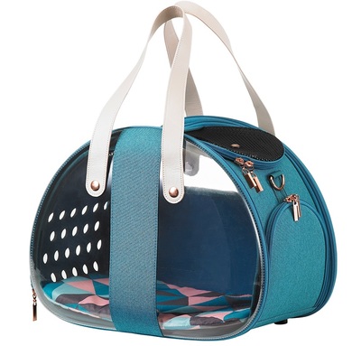 Ibiyaya  -     The Bubble Hotel Semi-transparent Pet Carrier -Turquoise (,  1)