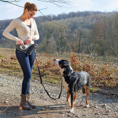 Hunter           Beltpouch with anti-jerk leash Jasper (,  3)