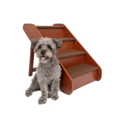 Solvit Products & PetSafe Деревянная складная лестница для животных до 90 кг (фото, вид 1)