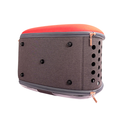 Ibiyaya  -     The Bubble Hotel Semi-transparent Pet Carrier  Scarlet Red (,  10)