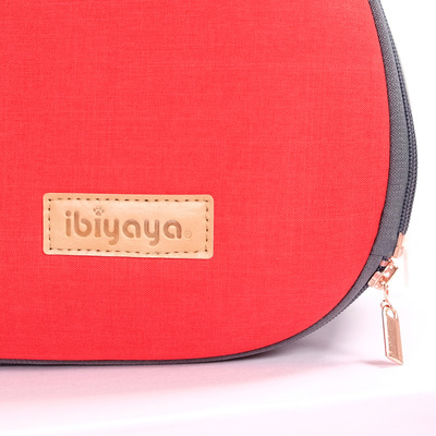 Ibiyaya  -     The Bubble Hotel Semi-transparent Pet Carrier  Scarlet Red (,  12)