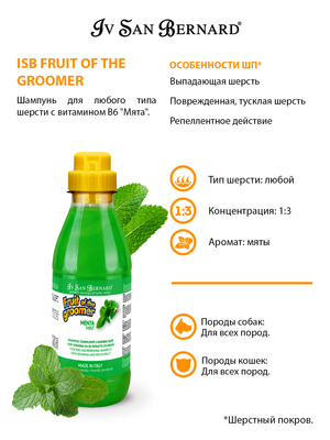 Iv San Bernard Spa- ""       6 ISB Fruit of the Grommer Mint (,  4)