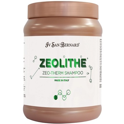 Iv San Bernard Zeolithe Шампунь для поврежденной кожи и шерсти Zeo Therm Shampoo без лаурилсульфата натрия 1 литр (фото, вид 2)