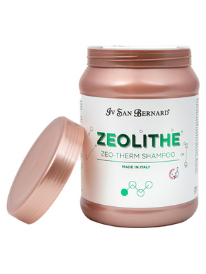 Iv San Bernard Zeolithe Шампунь для поврежденной кожи и шерсти Zeo Therm Shampoo без лаурилсульфата натрия 1 литр (фото, вид 4)
