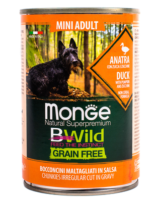 Monge Dog BWild Grainfree ADULT MINI            400 (,  1)