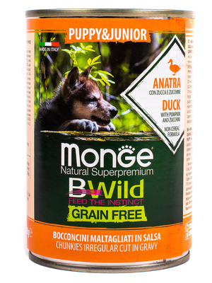 Monge Dog BWild Grainfree PUPPY/JUNIOR          400 (,  1)