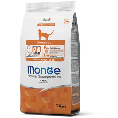 Monge Cat Sterilised Duck       (,  1)