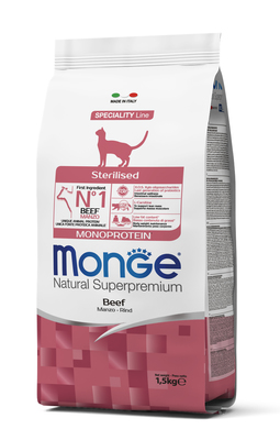 Monge Cat Monoprotein Sterilised Beef       (,  1)