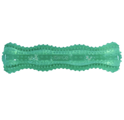 Kong Squeezz Dental Stick массажная палочка из резины для собак (фото, вид 1)