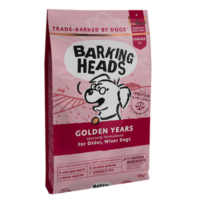 Barking Heads сухой корм для собак старше 7 лет, с курицей и рисом "Золотые годы", GOLDEN YEARS (фото, вид 1)