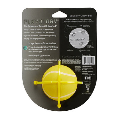 Playology    SQUEAKY CHEW BALL      ,  (,  1)