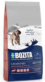 Bozita GRAIN FREE Mother & Puppy XL, Elk 29/14        ,       