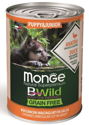 Monge Dog BWild Grainfree PUPPY/JUNIOR          400 ()