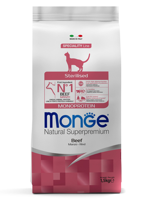 Monge Cat Monoprotein Sterilised Beef       ()