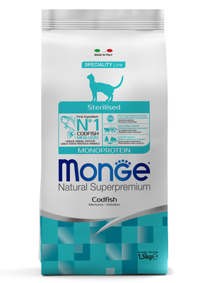 Monge Cat Monoprotein Sterilised Merluzzo       ()
