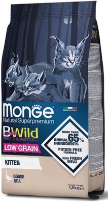 Monge Cat BWild LOW GRAIN Kitten        ()