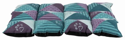 Trixie Подстилка Patchwork, петроль/фиолетовый
