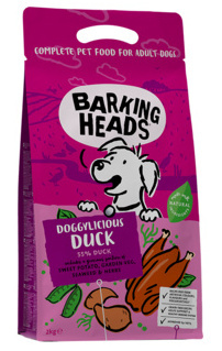 Barking Heads беззерновой сухой корм для собак, с уткой и бататом "Восхитительная утка", DOGGYLICIOUS DUCK (фото)