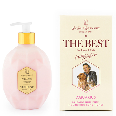 Iv San Bernard The Best line Aquarius Кондиционер для восстановления и питания шерсти с экстрактом виноградной лозы 500 мл (фото)