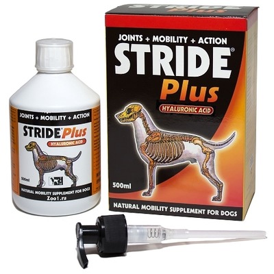 Stride Plus Страйд Плюс добавка для профилактики и лечения заболеваний суставов собак, суспензия