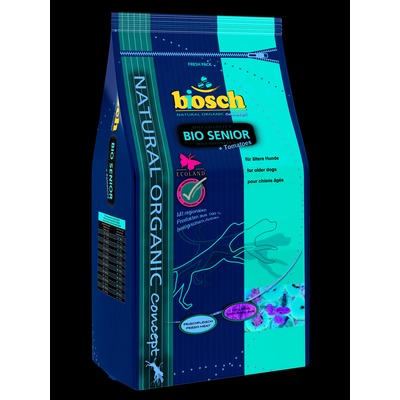 Bosch Bio Senior + Tomatoes сухой корм для собак всех пород старше 8 лет, 11.5 кг