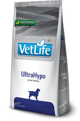 FARMINA Vet Life ULTRAHYPO диета для собак при аллергиях и атопиях