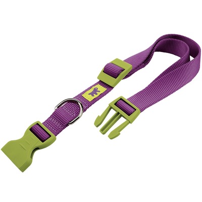 Ferplast ошейник CLUB COLOURS с пластиковой застежкой, цвет фиалковый