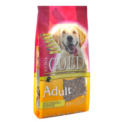 NERO GOLD super premium для взрослых собак курица и рис