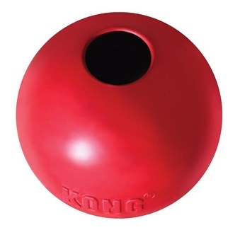 Kong Classic Ball игрушка очень прочная литая, мяч 6 см (фото)