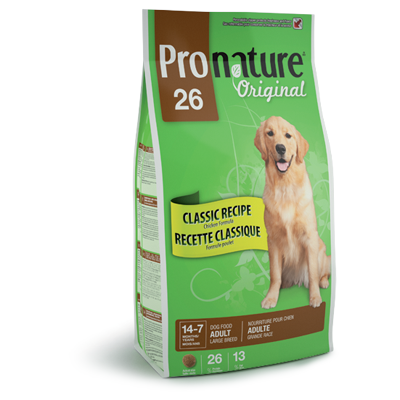 Pronature 26 для взрослых собак крупных пород Original