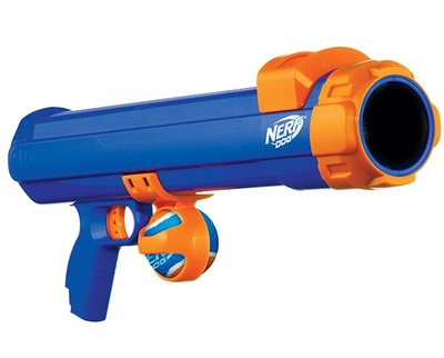 Бластер Nerf для игры с собакой, 50 см, 1 мяч в комплекте (фото)