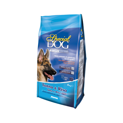 Monge Special Dog тунец/рис, корм для собак с чувствительной кожей и пищеварением