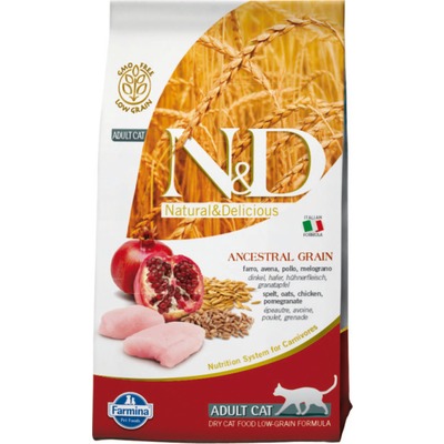FARMINA N&D LG   /    (N&D Low Grain Cat Chicken & Pomegranate)