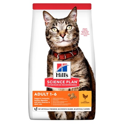 Hill's     ,  , Science Plan Feline Adult Indoor Cat Chicken