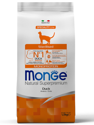 Monge Cat Sterilised Duck       ()