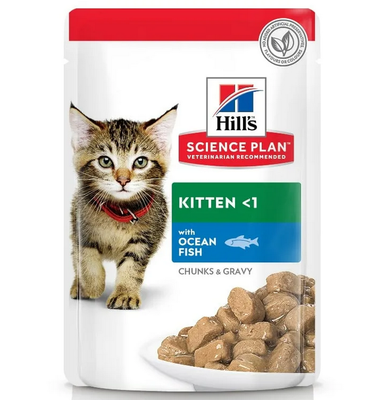 Hill`s      ,  , Science Plan Kitten with Ocean Fish, 85 .  12 .