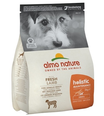 Almo Nature сухой корм для взрослых собак малых пород с ягненком, Small&Lamb