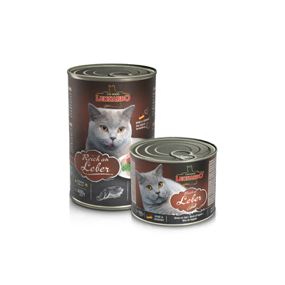 Leonardo cat food Rich in liver     