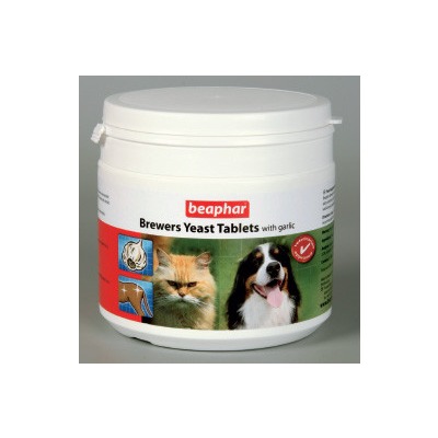 Beaphar Brewers Yeast Tablets With Garlic пивные дрожжи с чесноком, 250 табл.