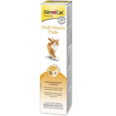 Gimcat Multi-Vitamin паста мультивитаминная для кошек и котят «Мульти-Витамин»