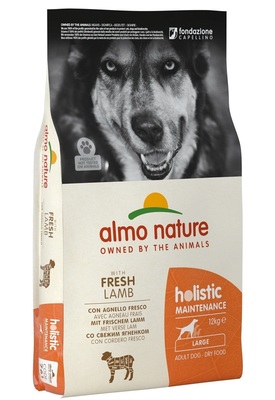 Almo Nature сухой корм для взрослых собак крупных пород с ягненком, Large&Lamb